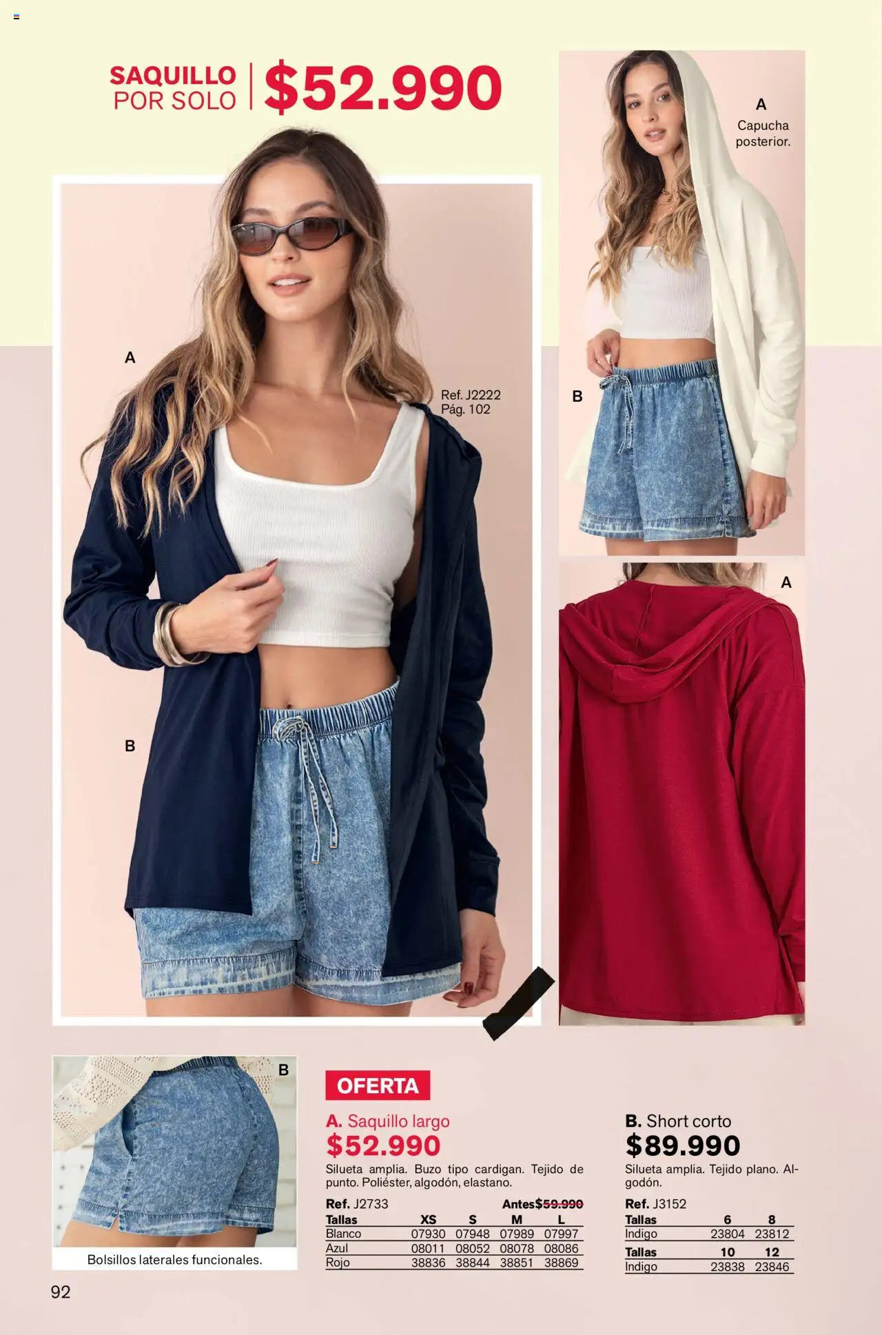 Leonisa revista - valida desde el 04.08.2025 | Página: 92 | Productos: Short, Buzo