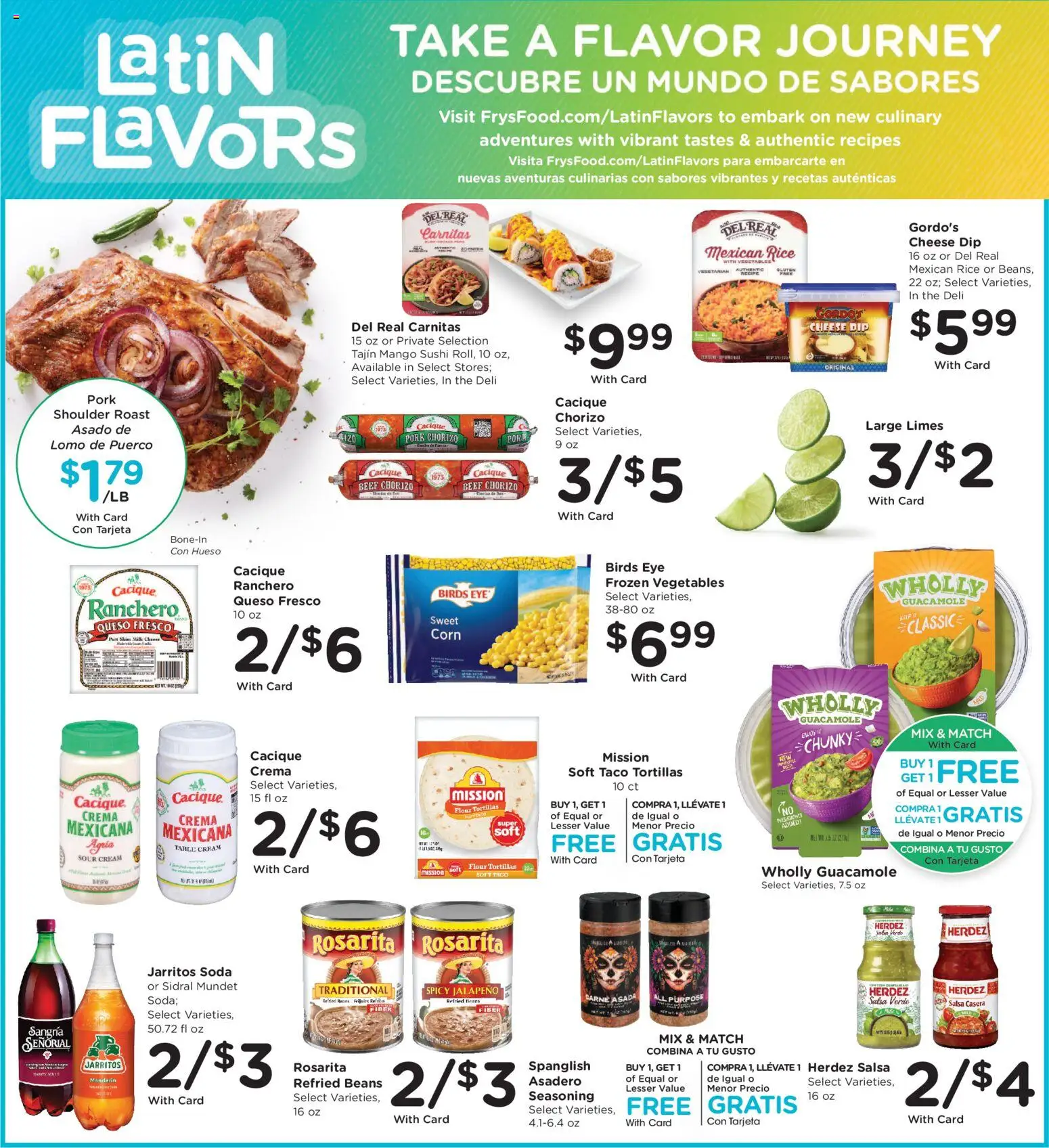 Fry's Food Weekly Ad - valid from 22.04.2026 | Page: 4 | Products: Corn, Table, Milk, Cheese