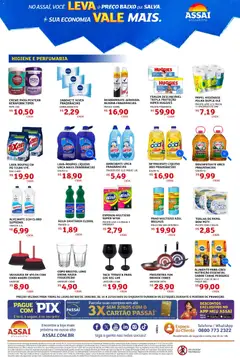 Assaí Atacadista ofertas - RJ - Pré-Visualização do folheto da loja Assaí Atacadista, válido de 16.04.2026 | Página: 4 | Produtos: Amaciante urca, Base, Sabonete, Rexona