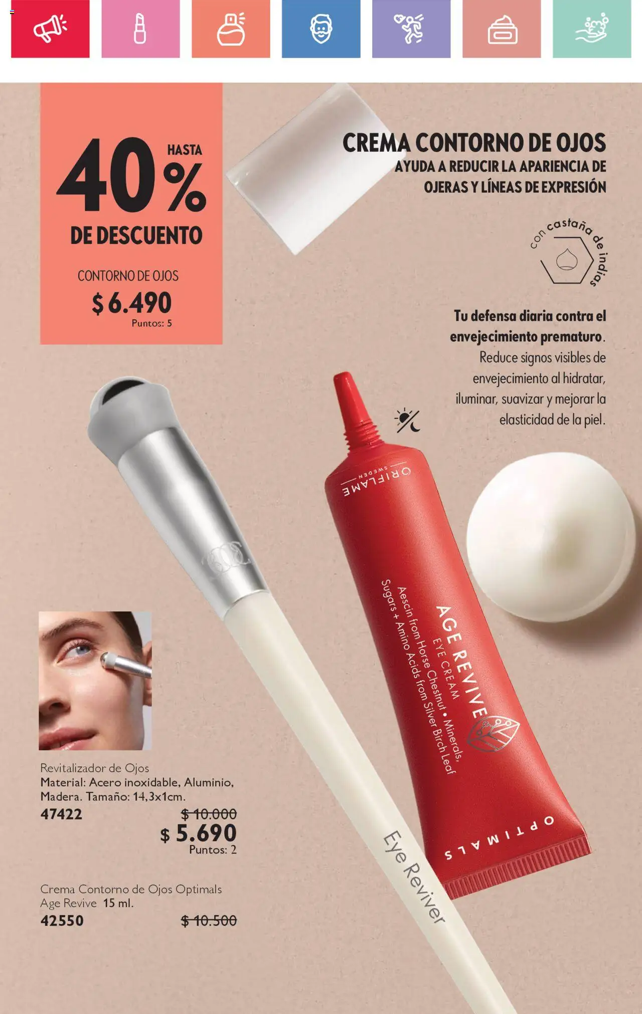 Oriflame catálogo │ válido desde el 23.08.2025 | Página: 17 | Productos: Contorno, Crema, Contorno de ojos