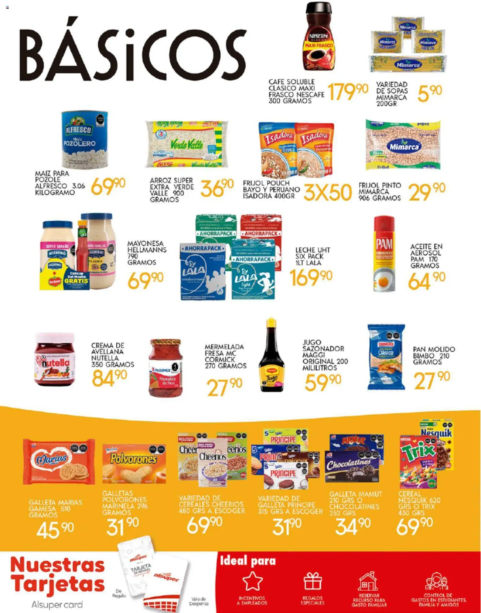 Nuevas ofertas de Alsuper válidas en toda la República Mexicana desde el 14.11.2025. ¡Encuentra las mejores ofertas en Alsuper Buen Fin! | Página: 6 | Productos: Leche, Arroz, Mermelada, Despensa