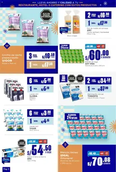 Catálogo Makro válido desde 31.07.2025 | Página: 5 | Productos: Caja, Leche, Mantequilla, Crema