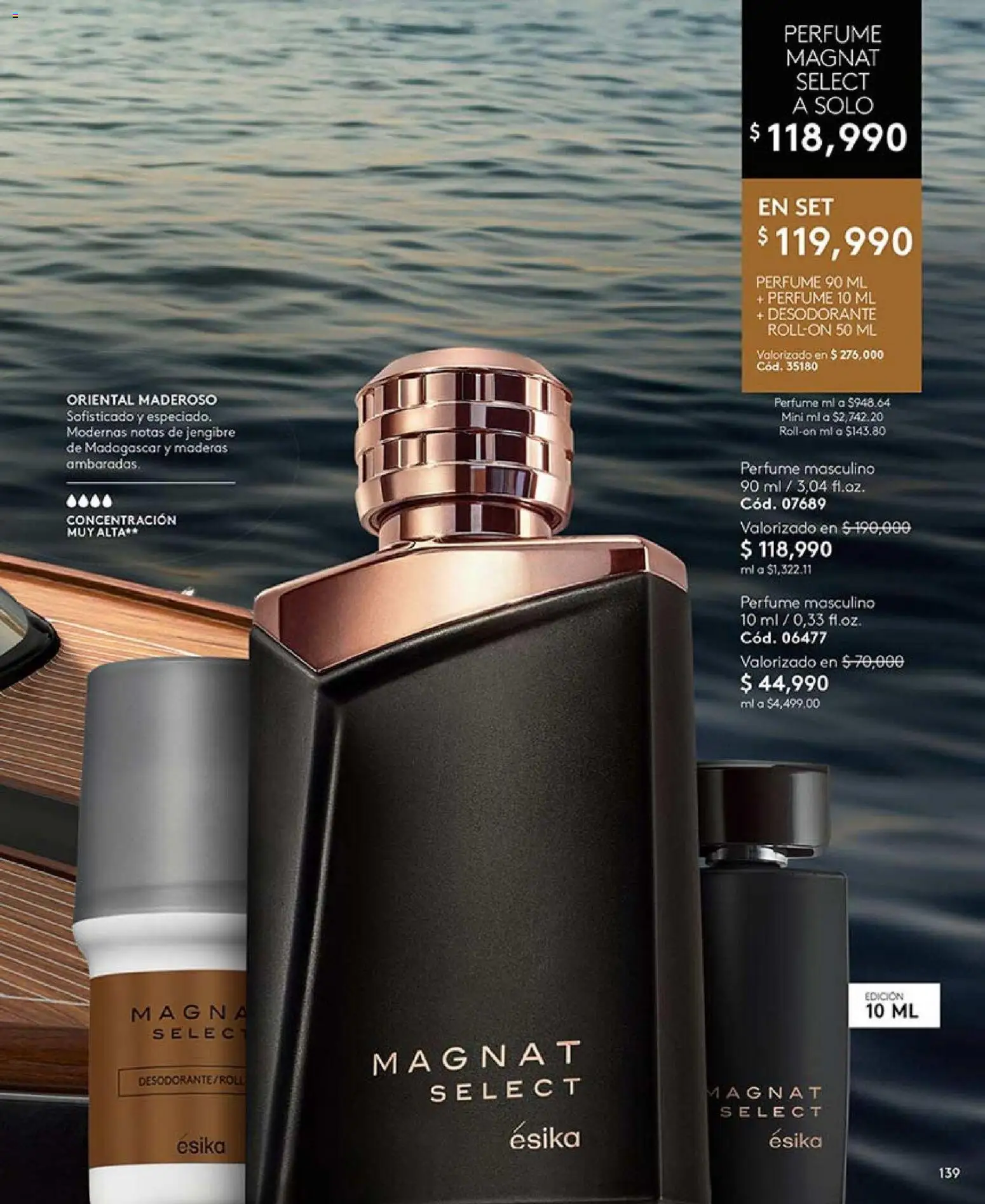 Ésika revista - valida desde el 01.04.2026 | Página: 139 | Productos: Perfume, Desodorante