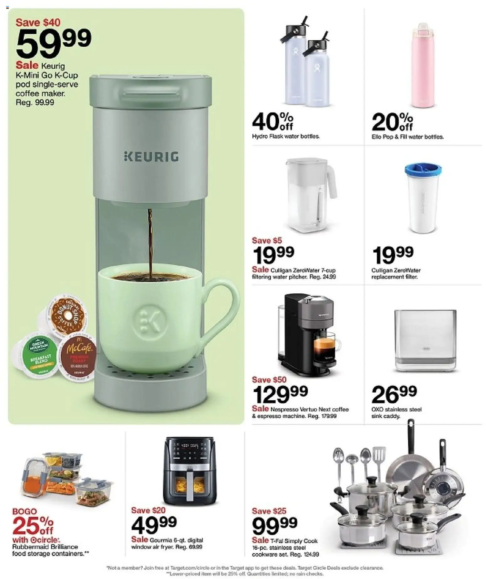 Target Weekly Ad - valid from 22.02.2026 | Page: 25 | Products: Coffee, Water