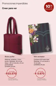 Vista previa Catálogo Natura Ciclo 3 válido desde el 09.02.2026 | Página: 48 | Productos: Bolso