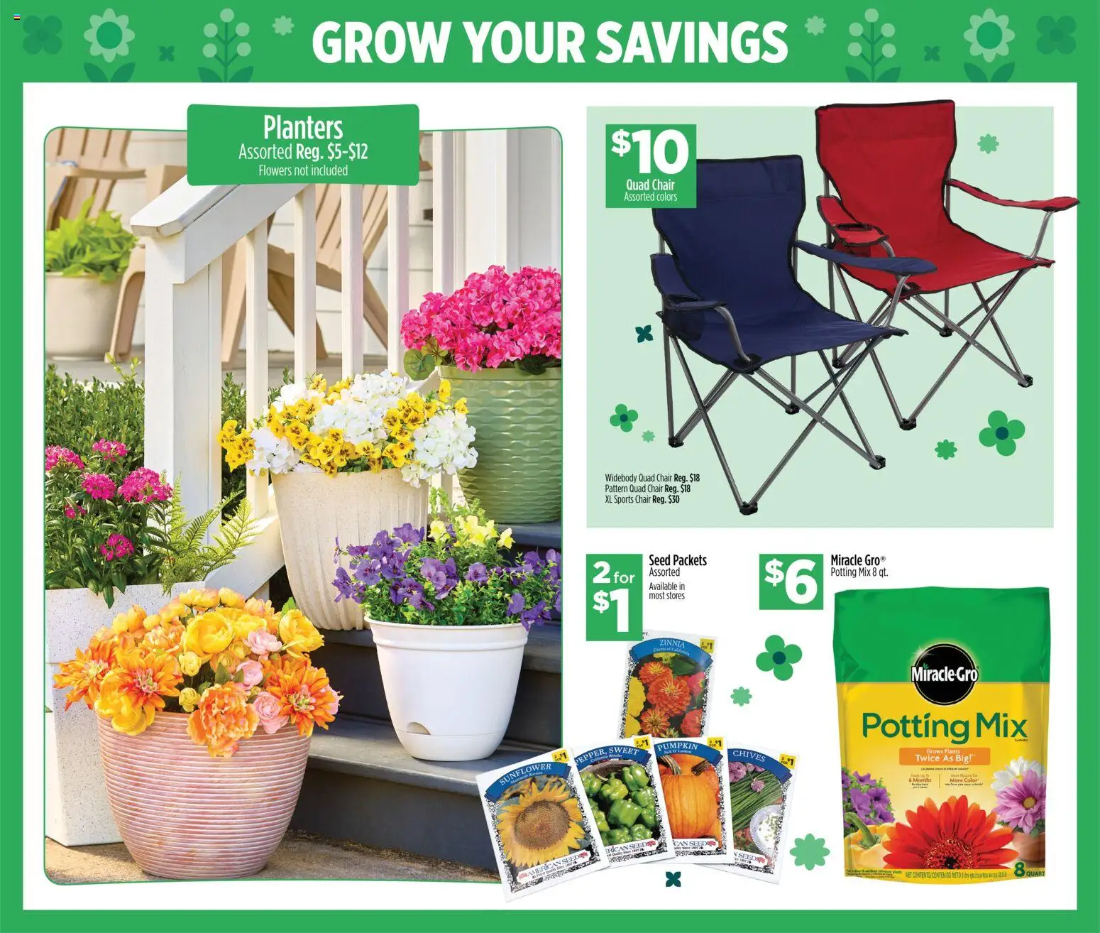 Dollar General Weekly Ad - valid from 15.02.2026 | Page: 13 | Products: Chair, Pumpkin