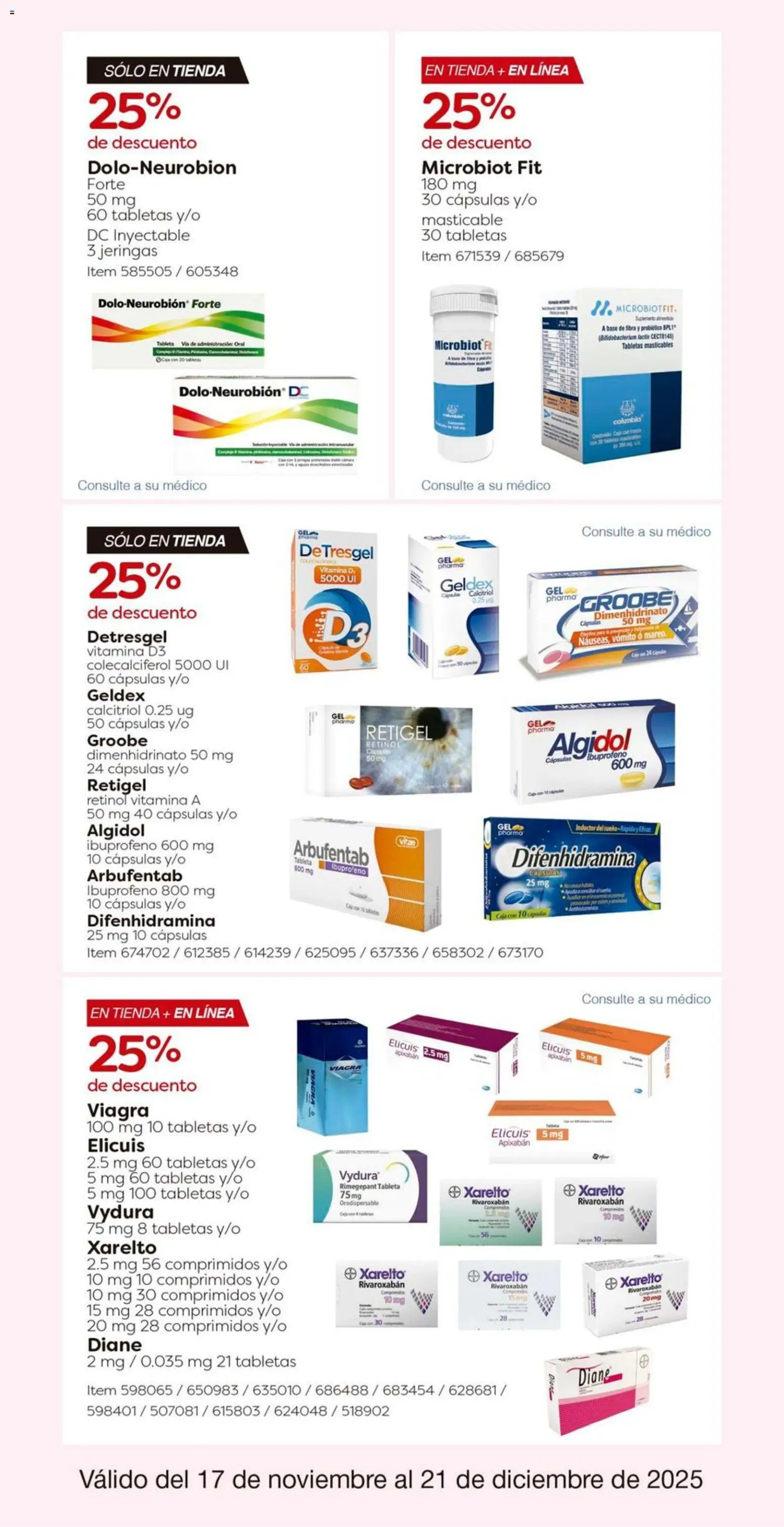 Nuevas ofertas de Costco válidas en toda la República Mexicana desde el 17.11.2025. ¡Encuentra las mejores ofertas en Costco catálogo! | Página: 37 | Productos: Tableta