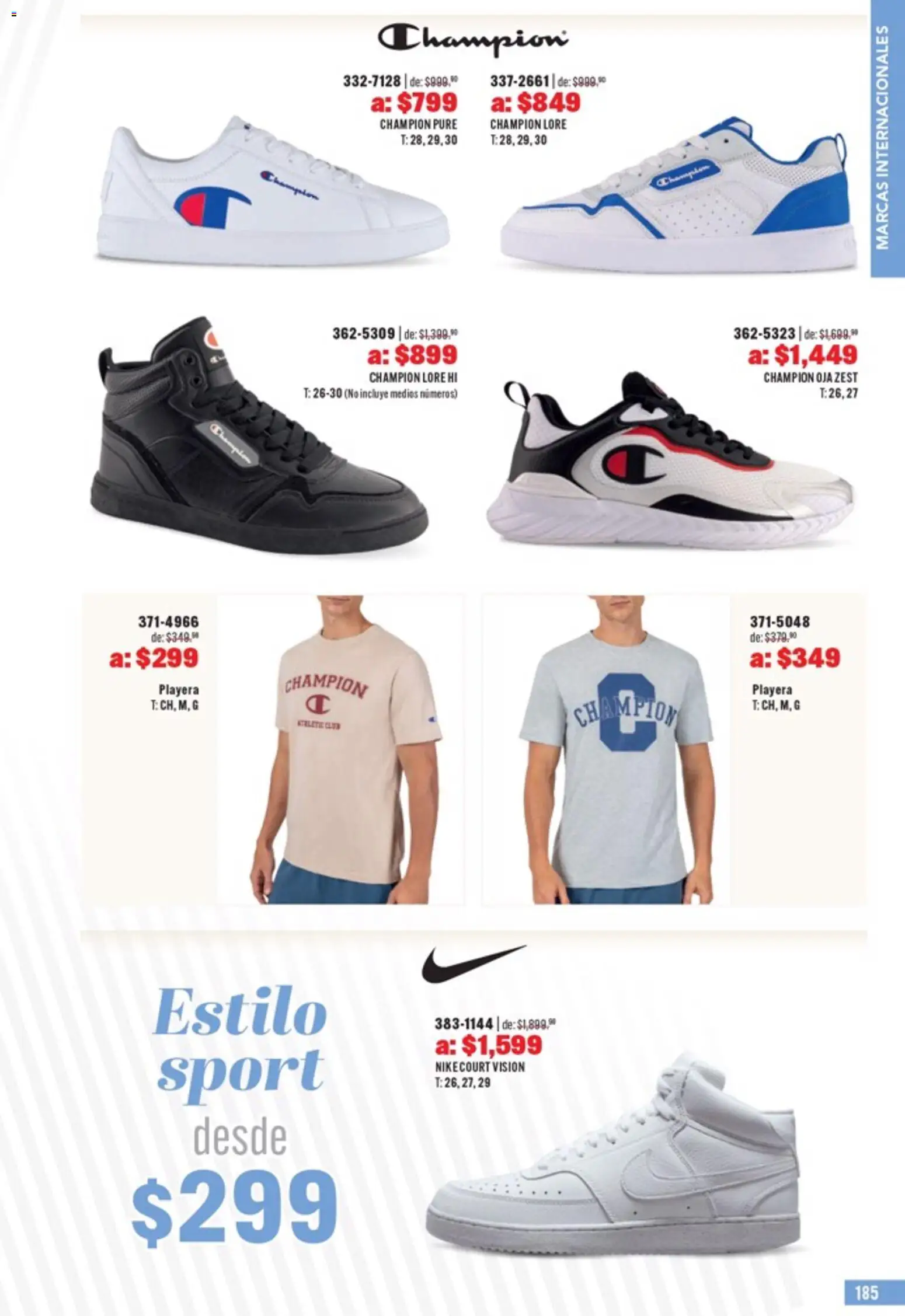Nuevas ofertas de Andrea válidas en toda la República Mexicana desde el 05.04.2026. ¡Encuentra las mejores ofertas en Andrea catálogo Outlet! | Página: 185 | Productos: Playera