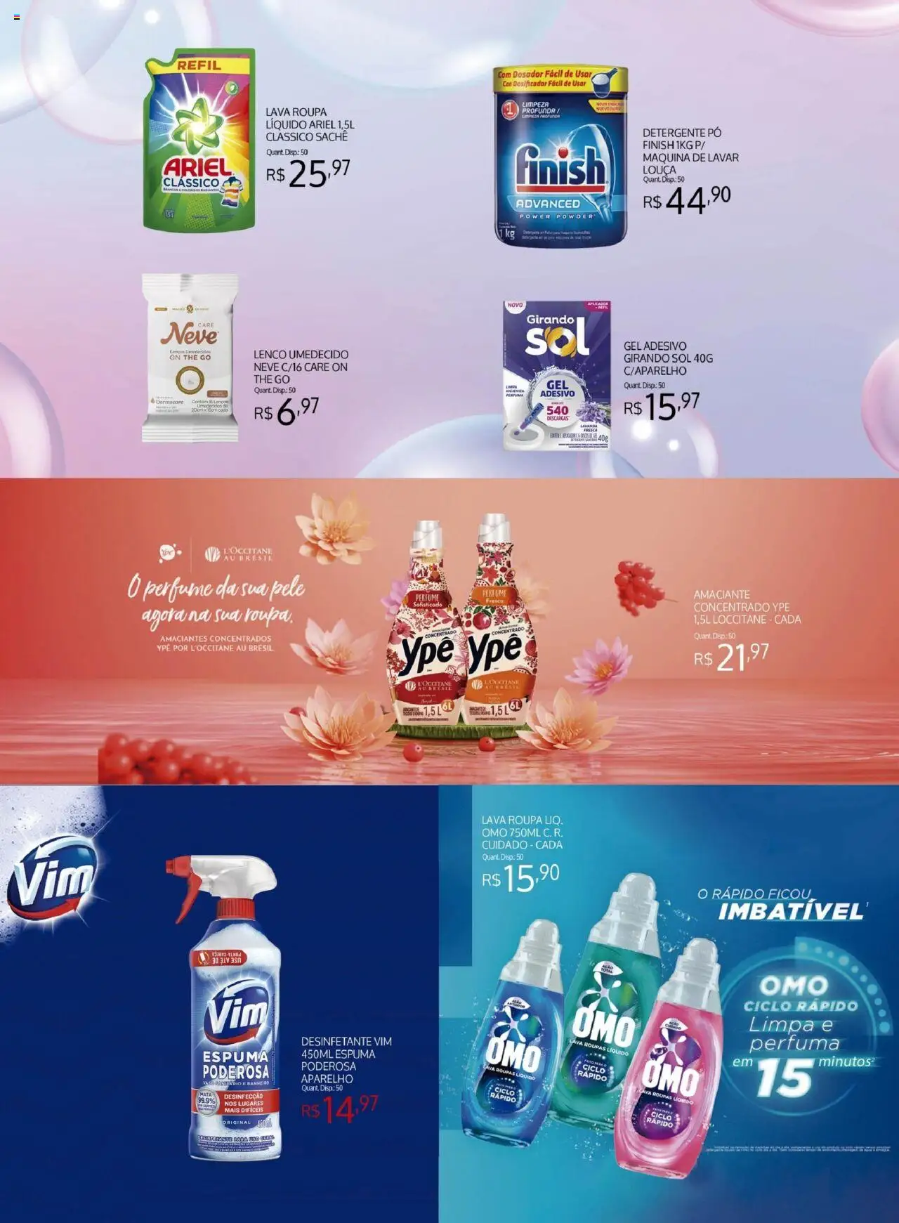 Bistek Supermercados Folheto - válido de 01.10.2025 | Página: 2 | Produtos: Máquina de lavar, Perfume, Pó, Amaciante