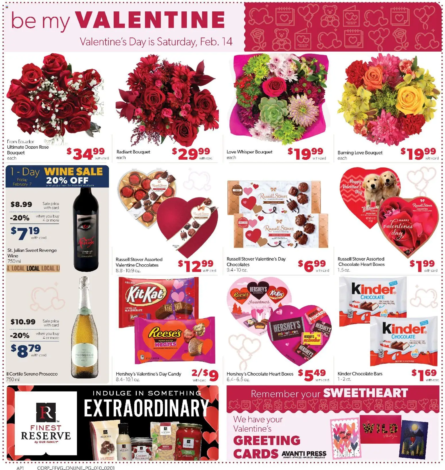 Family Fare Weekly Ad - MI - valid from 01.02.2026 | Page: 14 | Products: Press, Milk, Butter, Wine