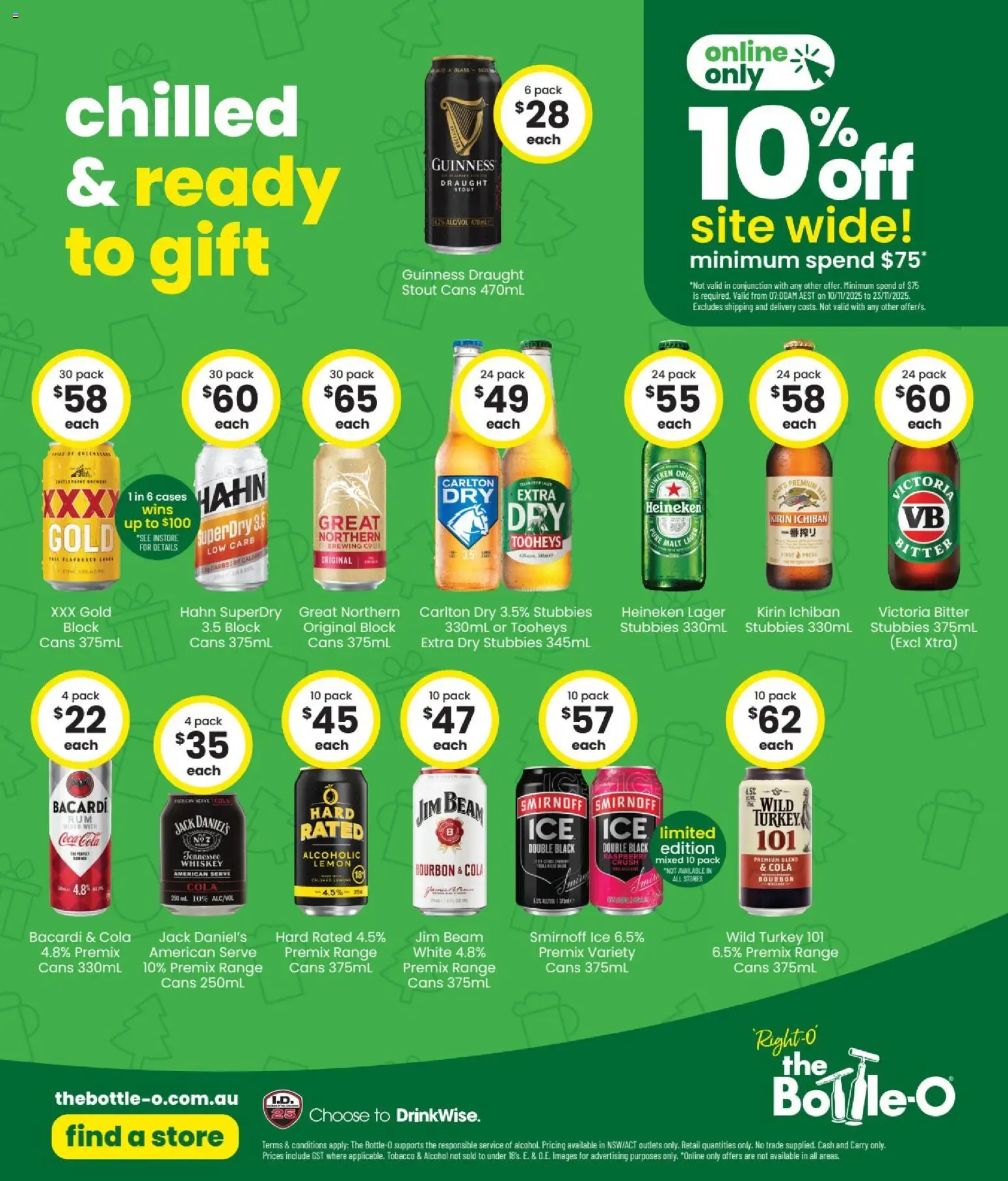 The Bottle-O catalogue - valid from 10.11.2025 | Page: 6 | Products: Bourbon, Coca Cola, Whiskey, Turkey