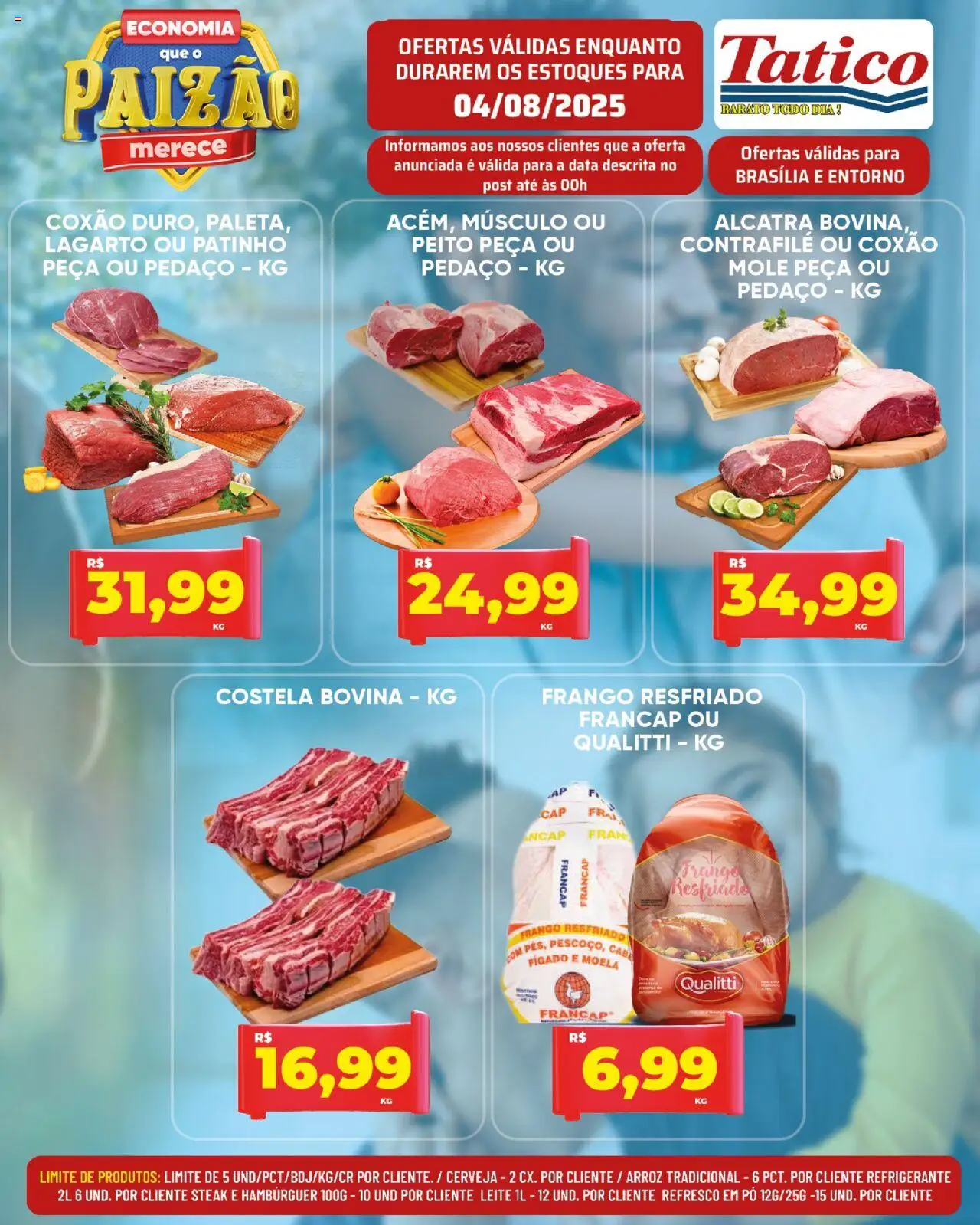 Tatico Folheto - válido de 04.08.2025 | Página: 7 | Produtos: Pó, Refresco, Refrigerante, Frango
