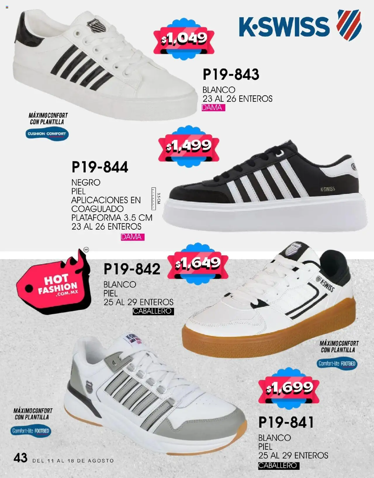 Nuevas ofertas de Cklass válidas en toda la República Mexicana desde el 11.08.2025. ¡Encuentra las mejores ofertas en Cklass - Catálogo Hot Fashion! | Página: 78