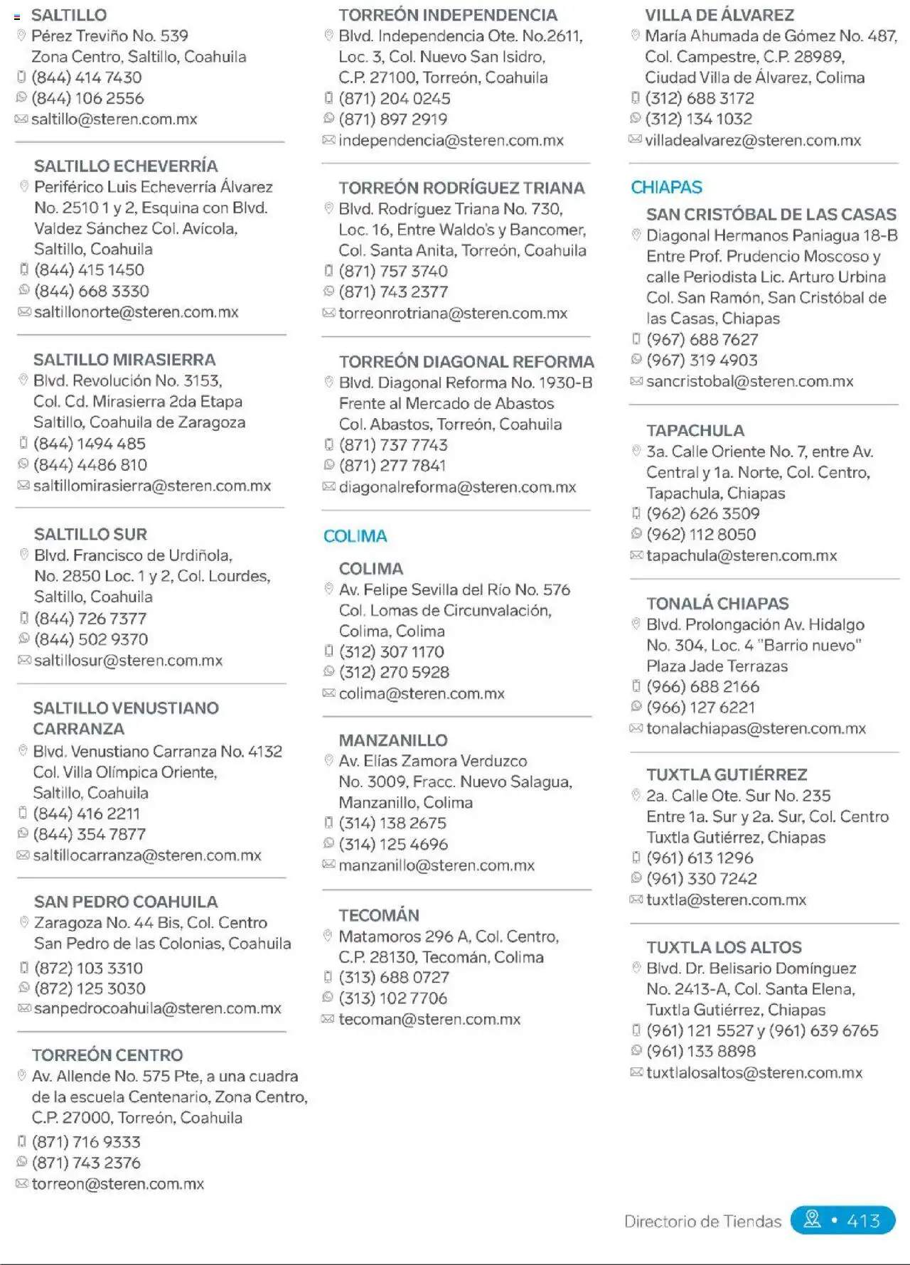 Nuevas ofertas de Steren válidas en toda la República Mexicana desde el 01.01.2025. ¡Encuentra las mejores ofertas en Steren catálogo! | Página: 431