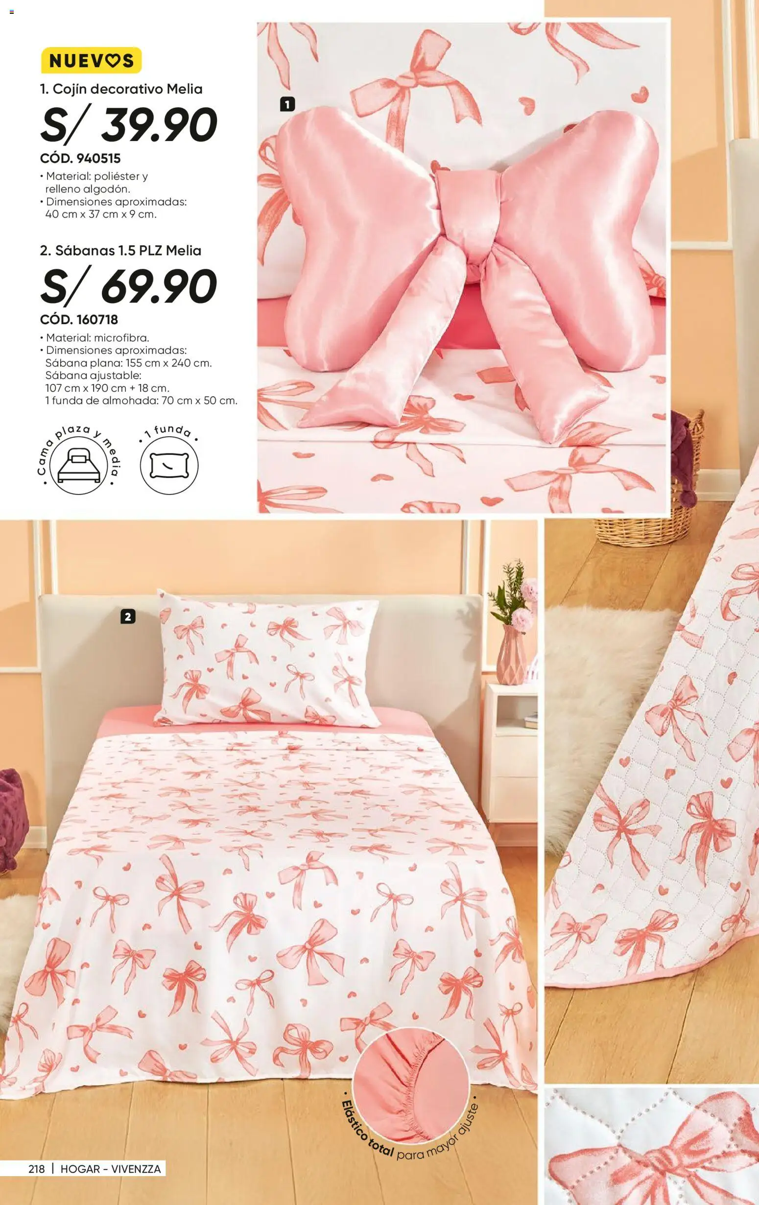 Catálogo Azzorti válido desde 07.01.2026 | Página: 221 | Productos: Cama, Almohada