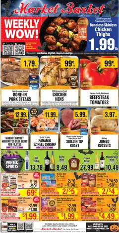 Preview of Market Basket weekly ads valid from 22.10.2025