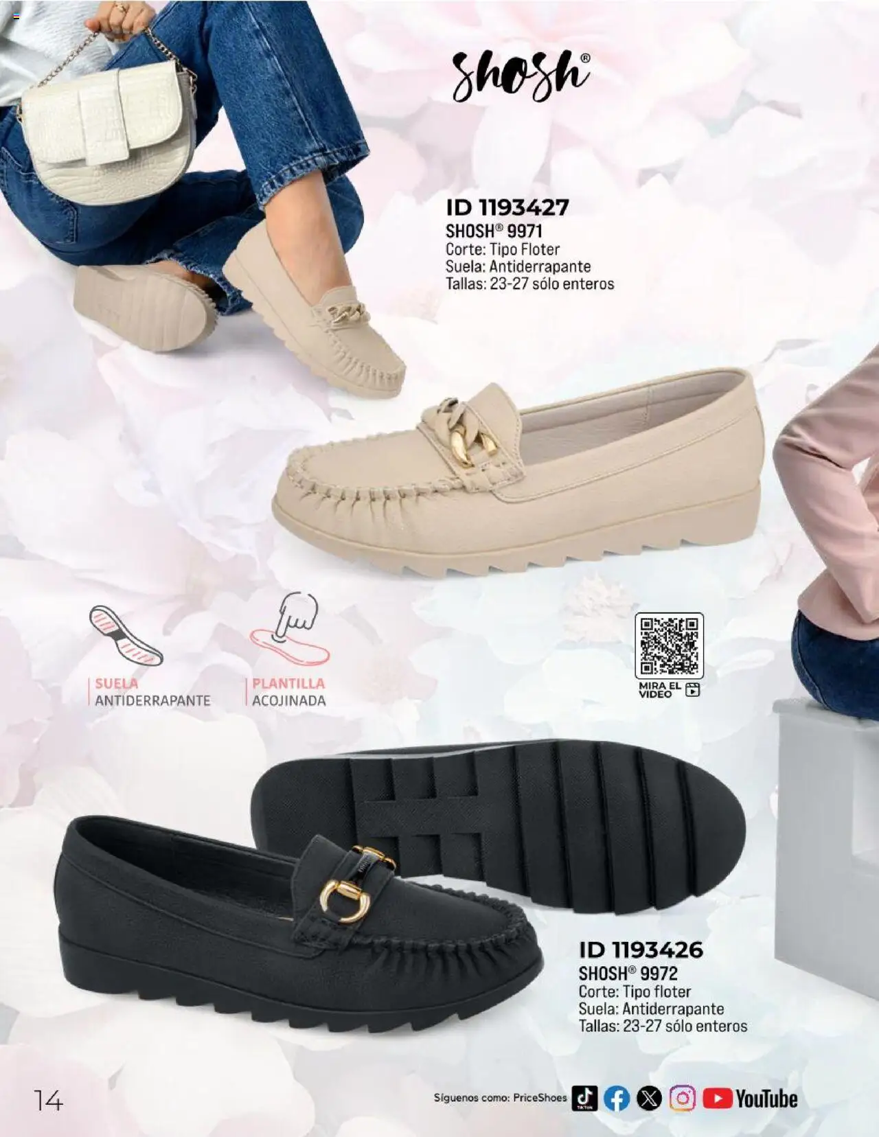 Nuevas ofertas de Price Shoes válidas en toda la República Mexicana desde el 10.02.2025. ¡Encuentra las mejores ofertas en Price Shoes catálogo Confort! | Página: 14 | Productos: Video