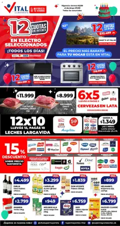 Vista previa Vital - Ofertas fin de semana válido desde el 05.09.2025