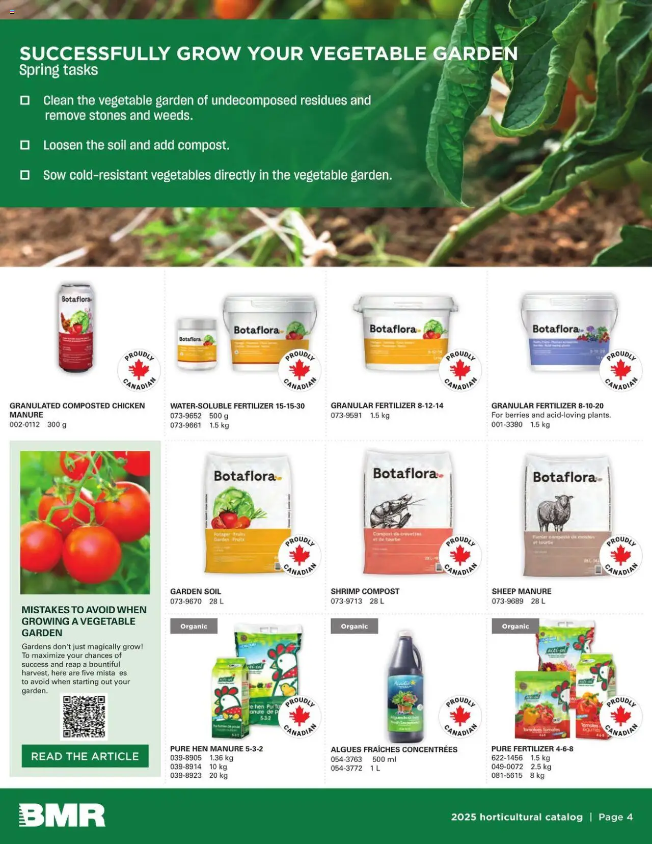 BMR flyer valid from 10.04.2025 | Page: 4 | Products: Chicken, Tomatoes