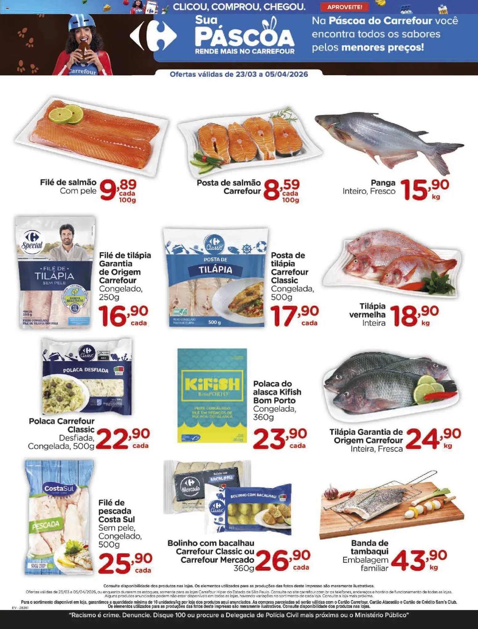 Carrefour ofertas Páscoa de 23/03/2026 ? Não perca as melhores promoções! | Brasil