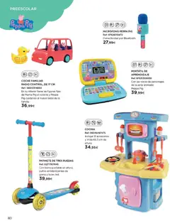 Vista previa de El Corte Inglés catálogo Juguetes, nuevo folleto de la tienda, válido en México a partir del 27.10.2025 | Página: 80 | Productos: Radio, Micrófono, Cocina, Barra