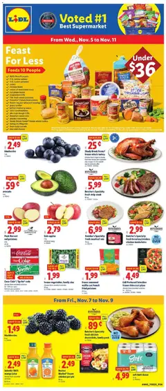 Preview of Lidl weekly ads valid from 05.11.2025