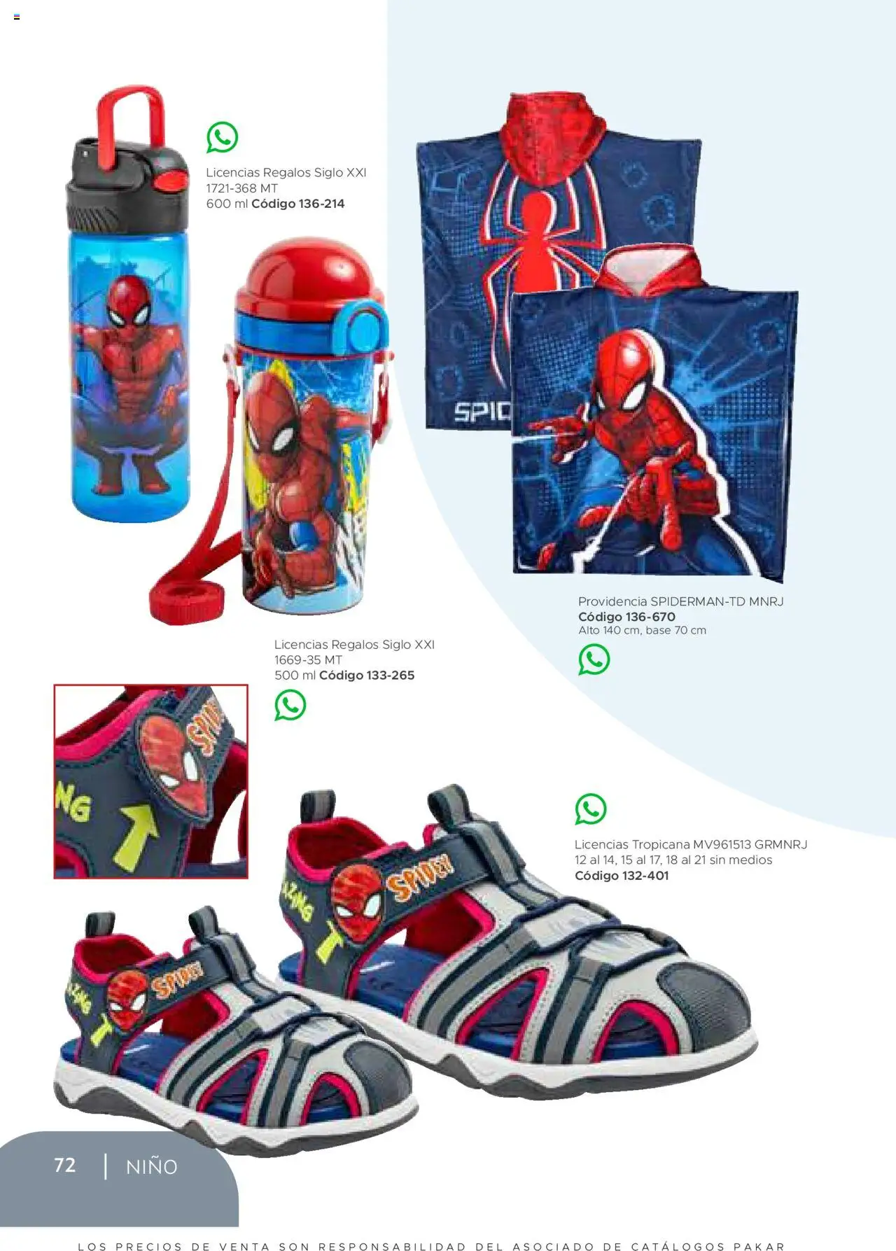 Nuevas ofertas de SC Pakar válidas en toda la República Mexicana desde el 24.07.2025. ¡Encuentra las mejores ofertas en SC Pakar - Catálogo Nino otoño / invierno! | Página: 72