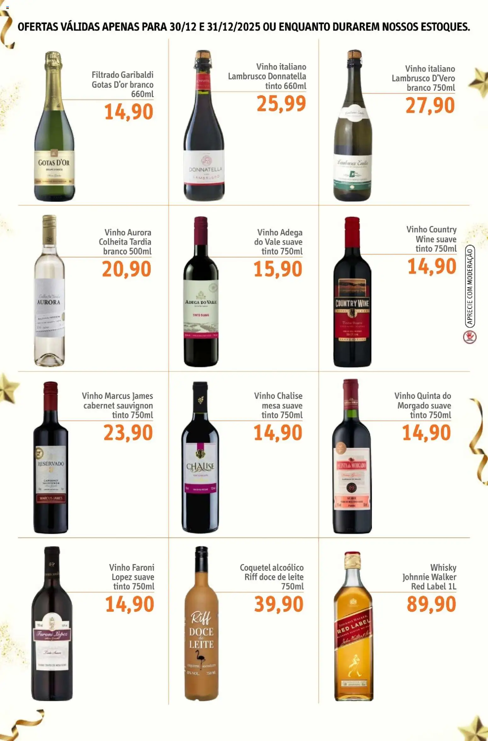 Sonda Folheto - válido de 30.12.2025 | Página: 14 | Produtos: Whisky, Mesa, Leite, Vinho