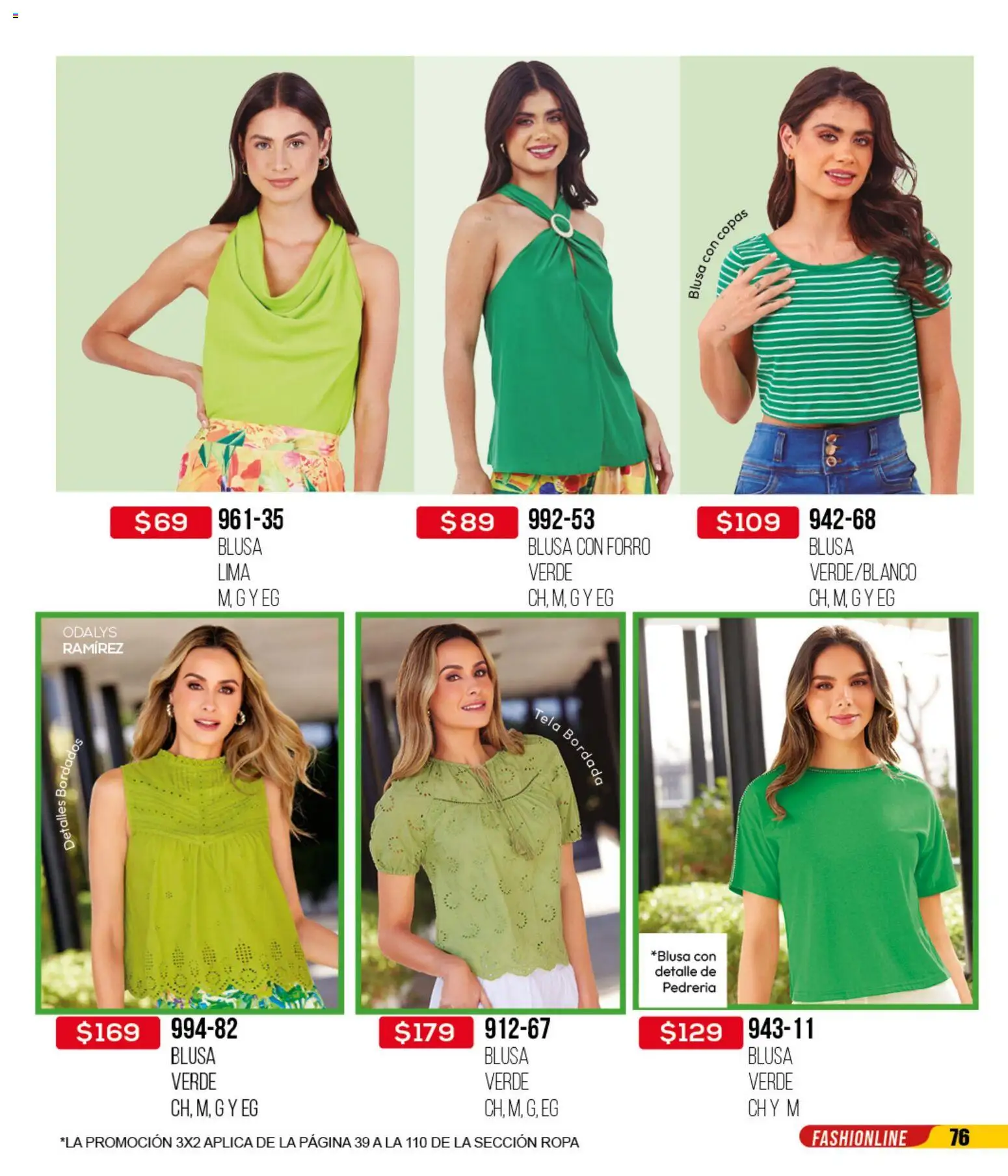 Nuevas ofertas de Cklass válidas en toda la República Mexicana desde el 14.04.2026. ¡Encuentra las mejores ofertas en Cklass catálogo 3X2 Digital Ropa! | Página: 77 | Productos: Blusa, Lima, Ropa