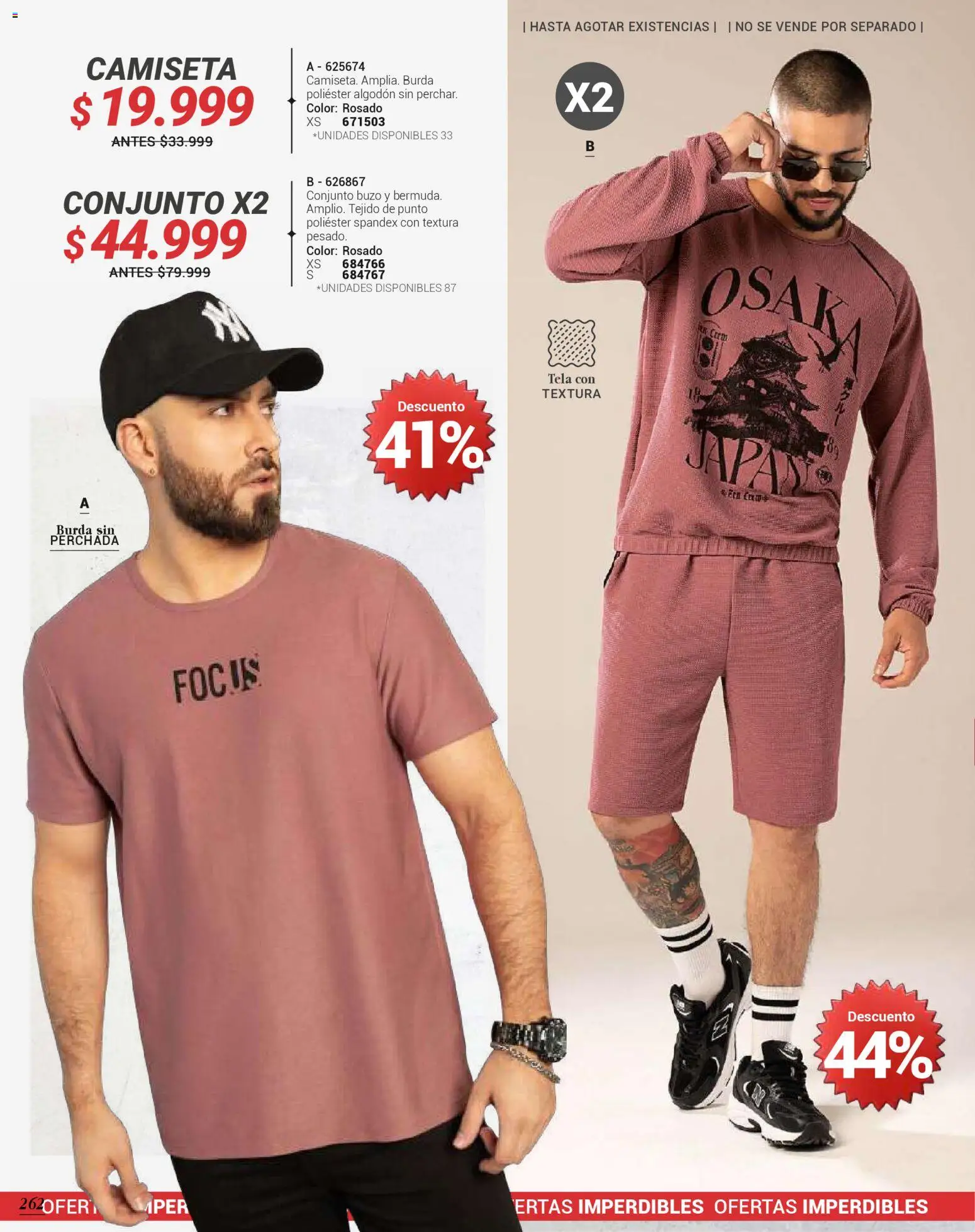 Carmel revista - valida desde el 01.03.2026 | Página: 262 | Productos: Algodón, Buzo, Camiseta, Conjunto