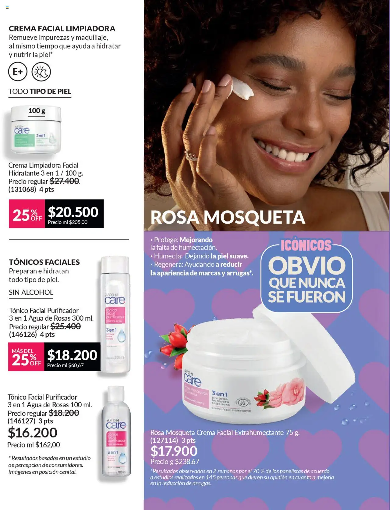 Avon revista - valida desde el 12.09.2025 | Página: 111 | Productos: Agua, Crema, Purificador, Tintura