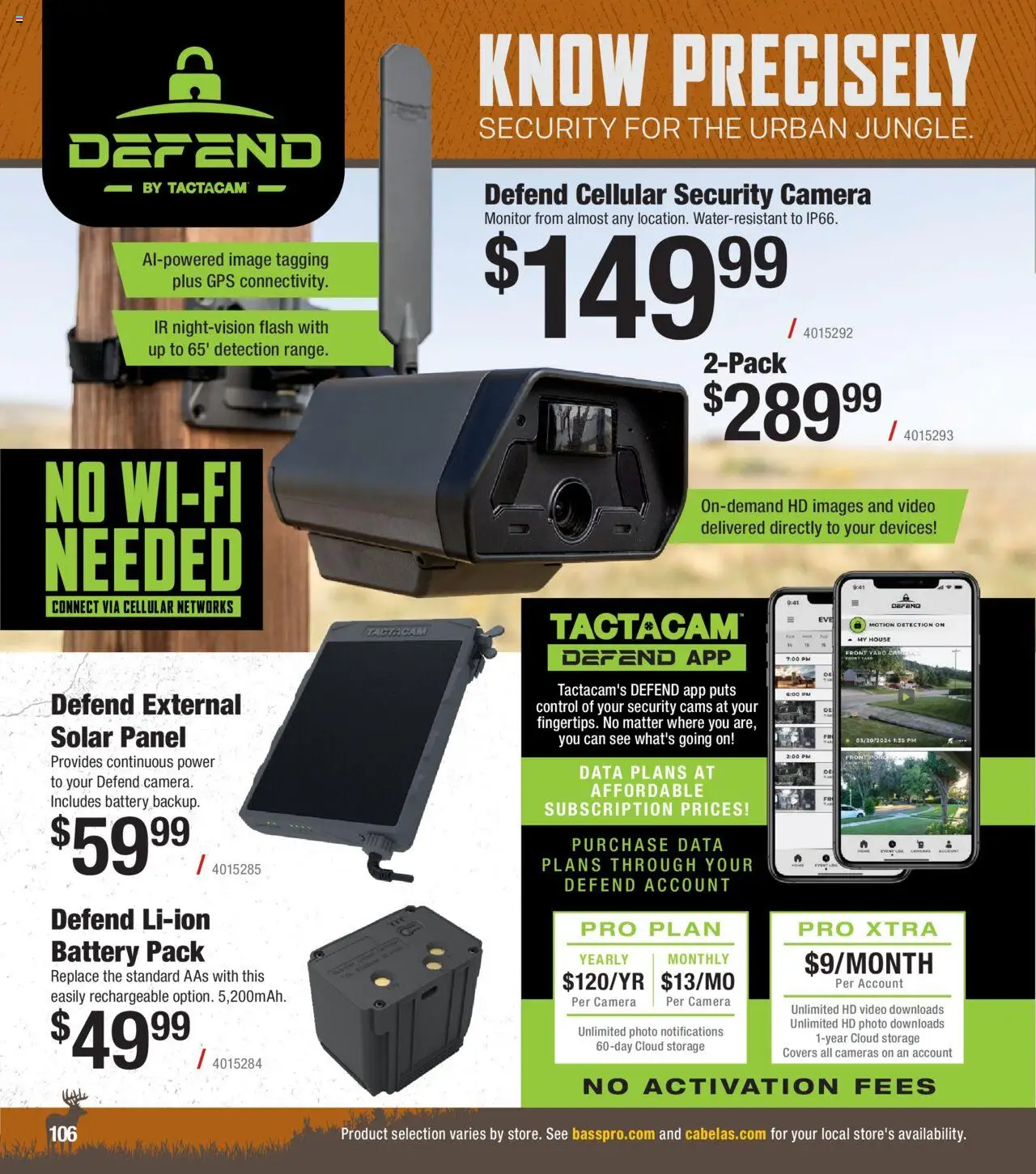 Cabela's Archery 25 - valid from 15.07.2025 | Page: 106 | Products: Battery, Monitor, Video, Camera