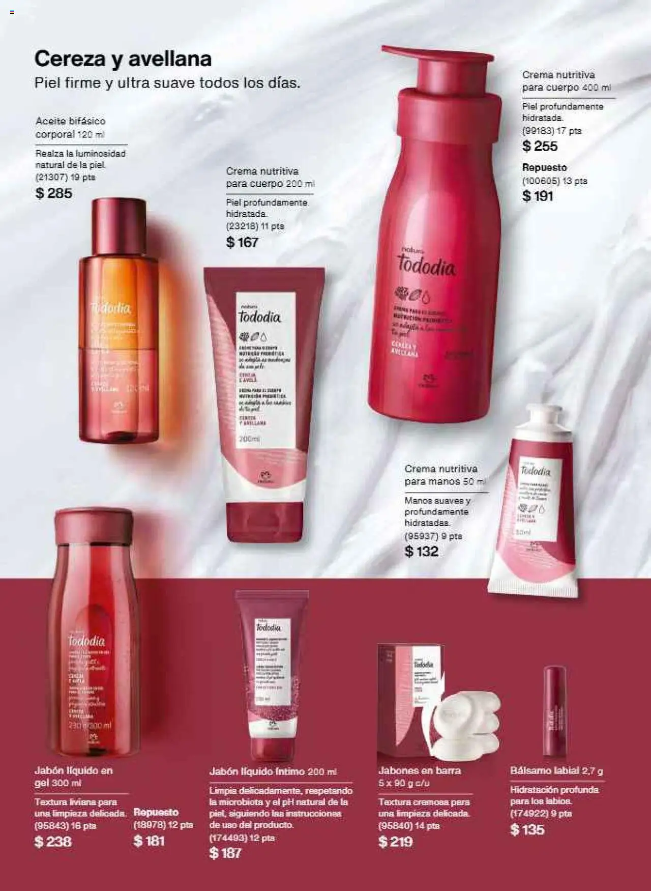 Nuevas ofertas de Natura válidas en toda la República Mexicana desde el 12.10.2025. ¡Encuentra las mejores ofertas en Natura - Campaña 16 2025! | Página: 107 | Productos: Crema, Aceite, Bálsamo, Barra