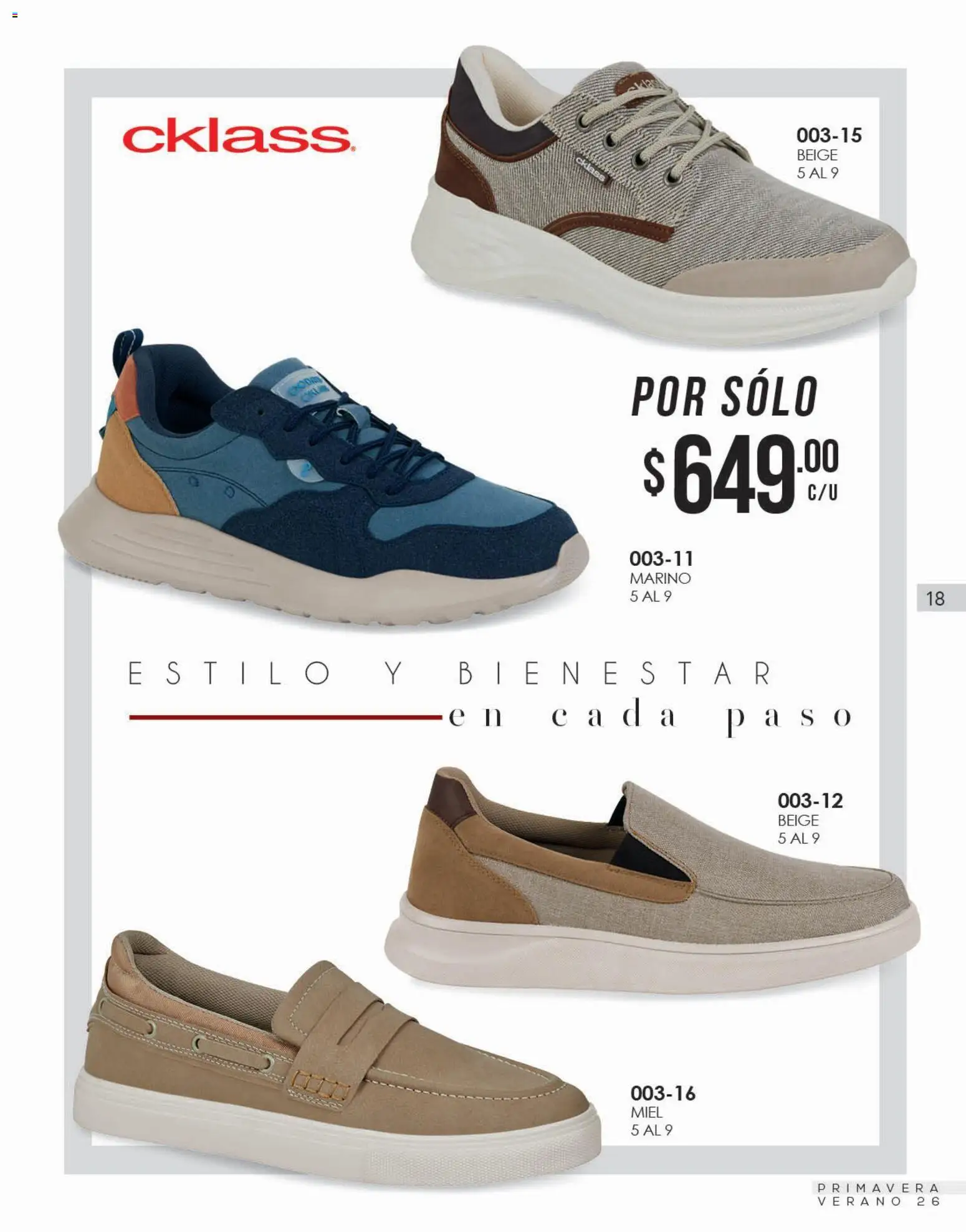 Nuevas ofertas de Cklass válidas en toda la República Mexicana desde el 02.01.2026. ¡Encuentra las mejores ofertas en Cklass catálogo Mens Wear! | Página: 110