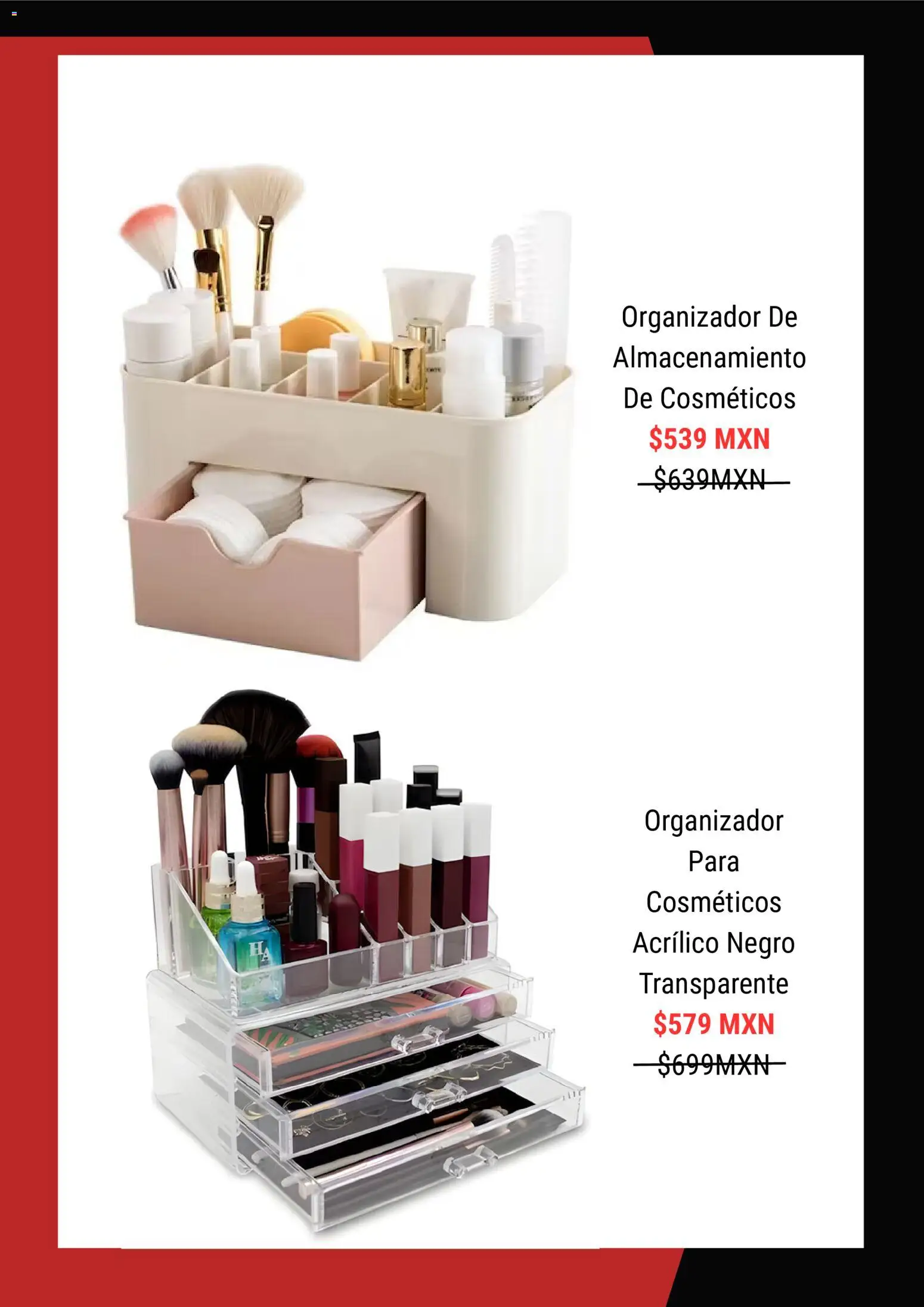 Nuevas ofertas de Sanborns válidas en toda la República Mexicana desde el 28.11.2025. ¡Encuentra las mejores ofertas en Sanborns Black Friday! | Página: 5 | Productos: Organizador