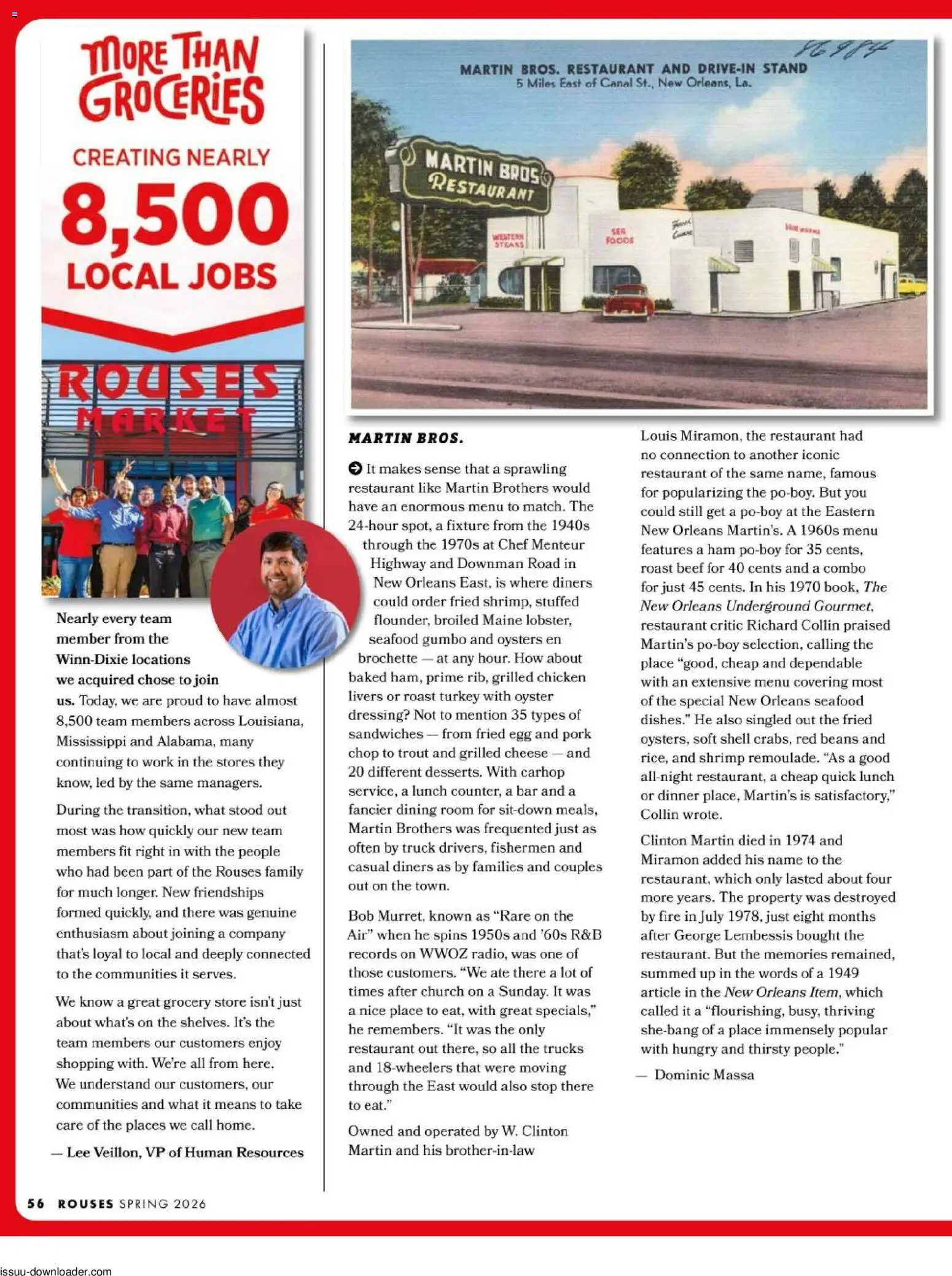 Rouses Magazine Spring 2026 - valid from 06.04.2026 | Page: 58 | Products: Cheese, Pork, Beef, Seafood