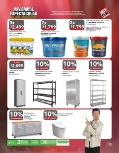 Vista previa de City Club Buen Fin, nuevo folleto de la tienda, válido en México a partir del 31.10.2025 | Página: 13 | Productos: Impermeabilizante, Mate, Top, Pintura