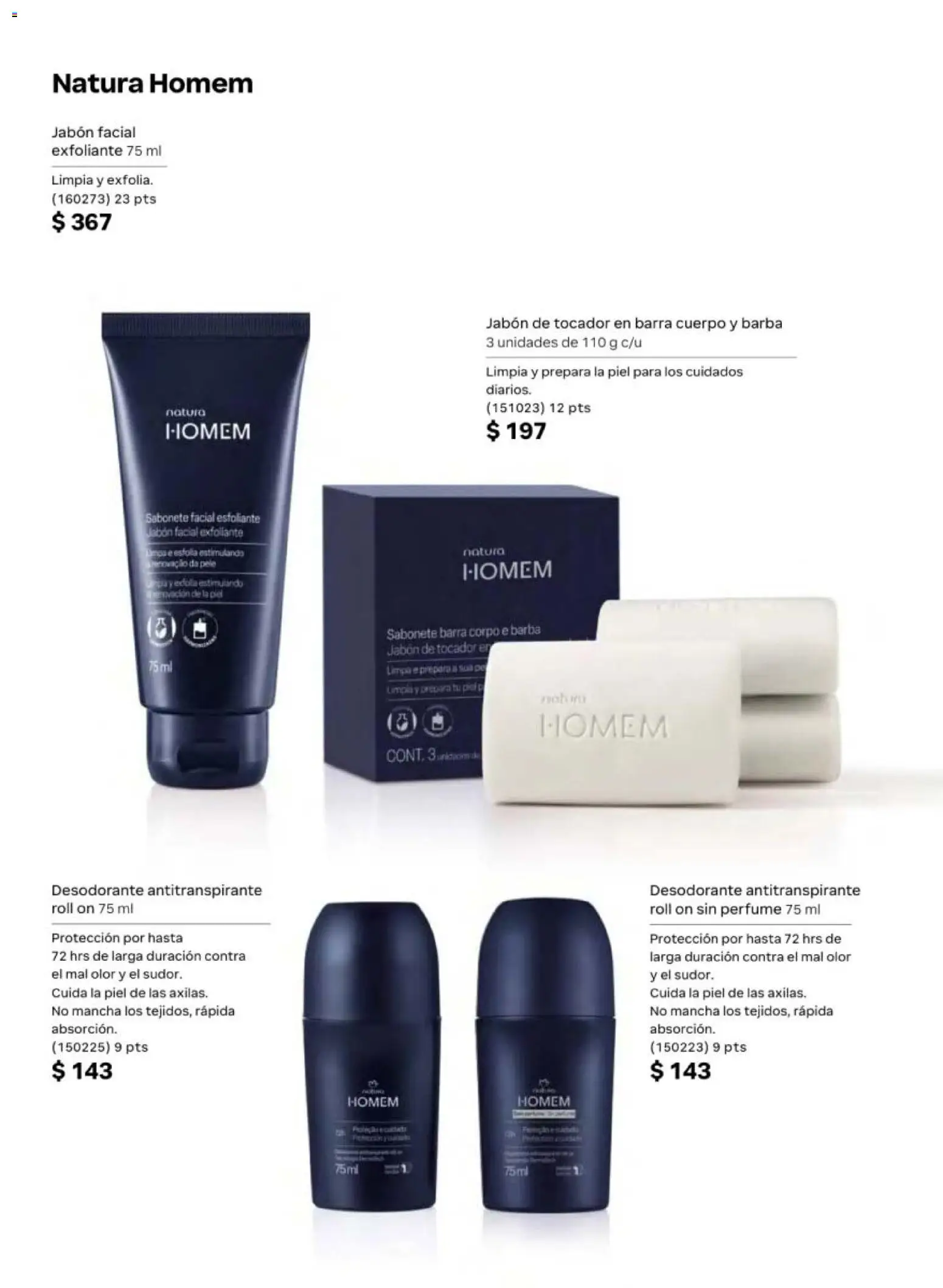 Nuevas ofertas de Natura válidas en toda la República Mexicana desde el 13.03.2026. ¡Encuentra las mejores ofertas en Natura campaña 5 2026! | Página: 49 | Productos: Desodorante, Barra, Perfume, Jabón