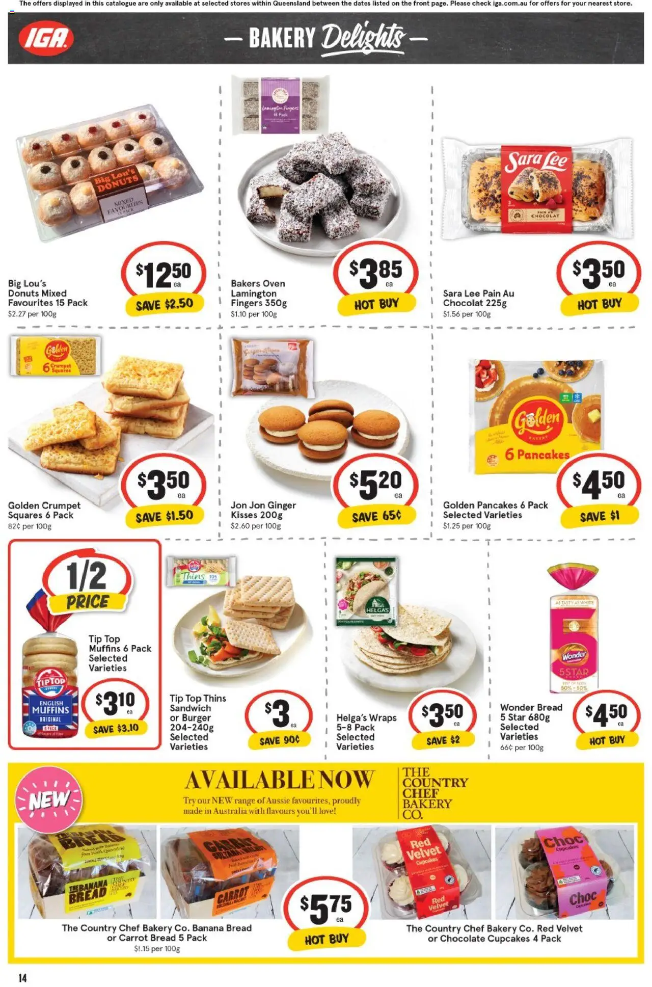 IGA catalogue - valid from 03.09.2025 | Page: 14 | Products: Cheese, Chicken, Cream, Garlic