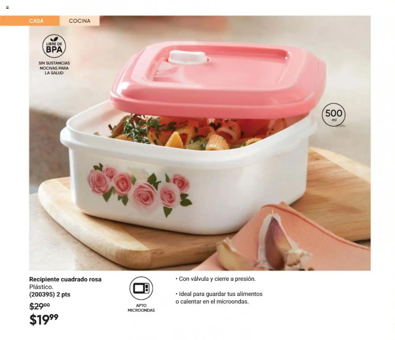 Nuevas ofertas de AVON válidas en toda la República Mexicana desde el 13.09.2025. ¡Encuentra las mejores ofertas en AVON - Casa & Estilo 14 2025! | Página: 34 | Productos: Microondas, Cocina, Válvula