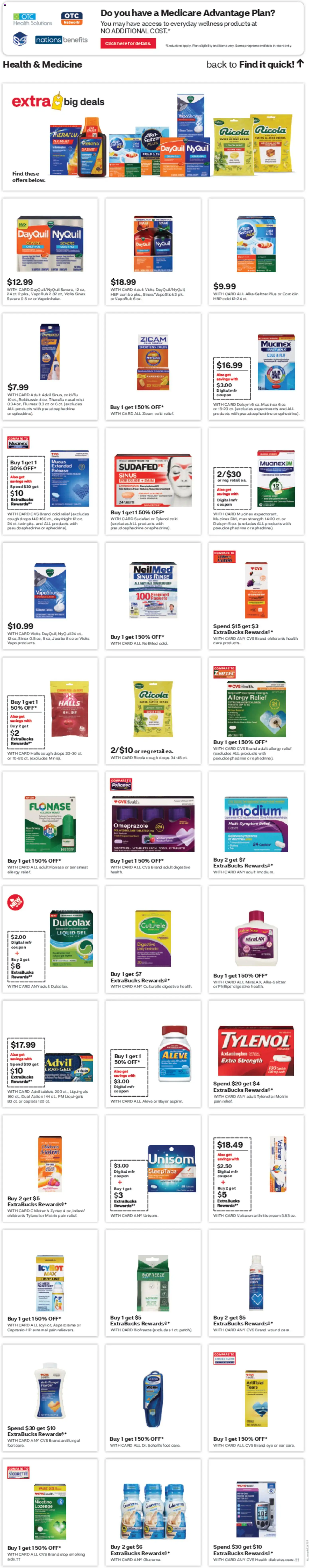 CVS Pharmacy Weekly Ad - valid from 09.11.2025 | Page: 7 | Products: Powder, Cream