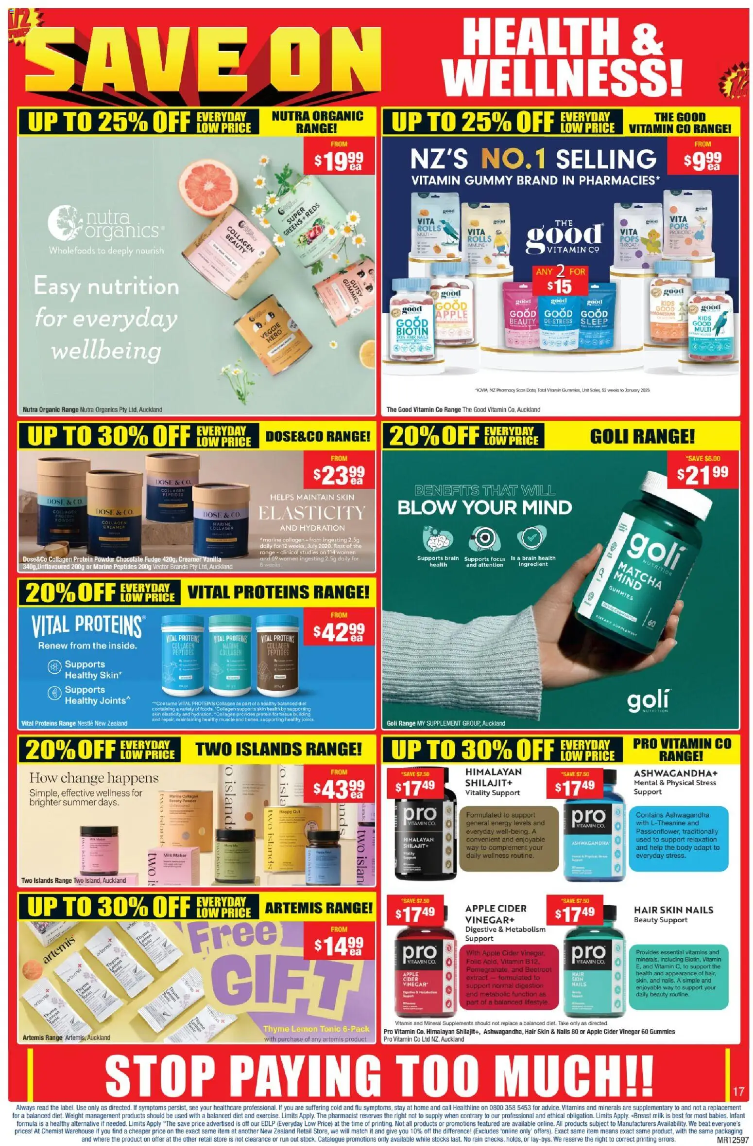 Chemist Warehouse catalogue from 25.12.2025 | Page: 17