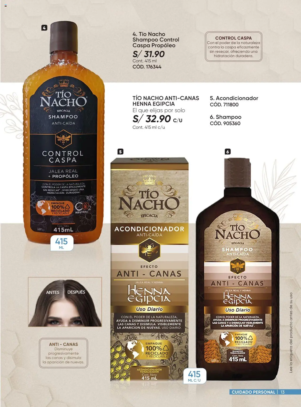 Catálogo Azzorti válido desde 29.09.2025 | Página: 13 | Productos: Shampoo, Acondicionador, Empaque