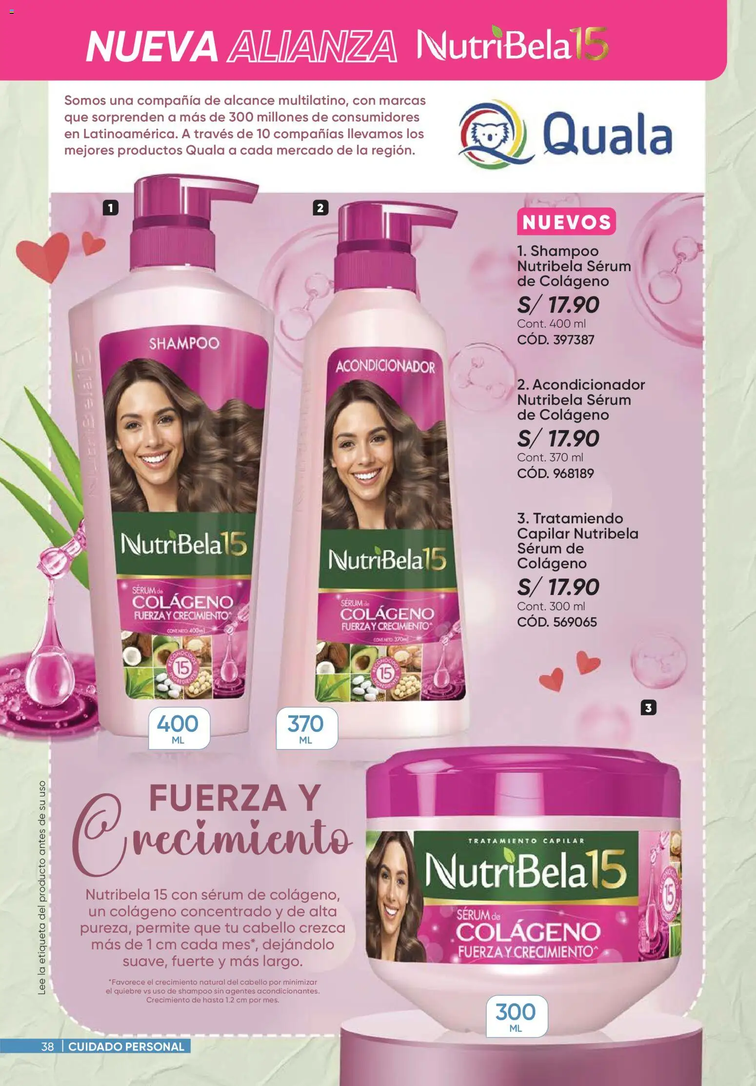 Catálogo Azzorti válido desde 07.01.2026 | Página: 38 | Productos: Shampoo, Acondicionador