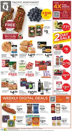 Preview of QFC weekly ads valid from 15.10.2025