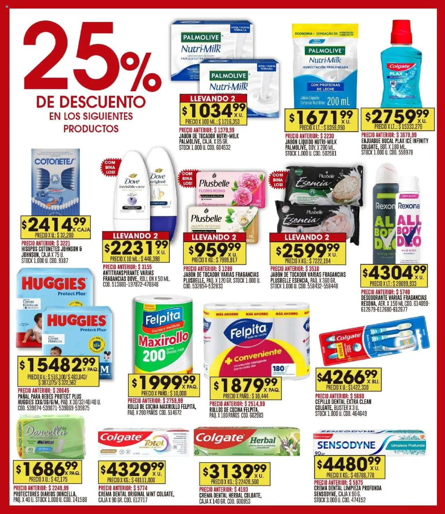 Coto - Ofertas fin │ válido desde el 26.01.2026 | Página: 16 | Productos: Cocina, Enjuague bucal, Protectores diarios, Crema