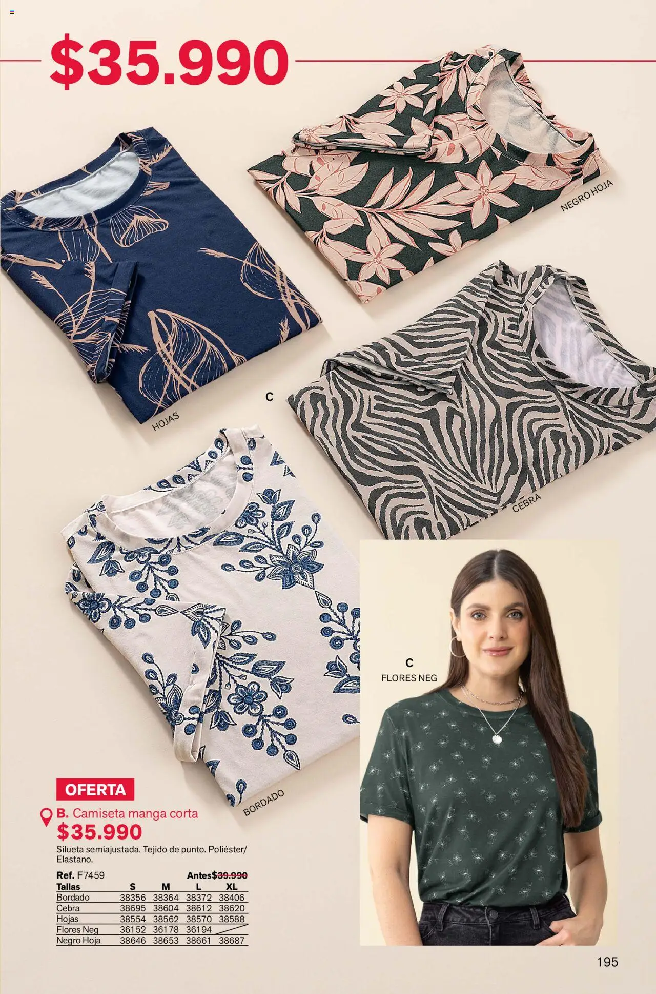 Leonisa revista - valida desde el 04.08.2025 | Página: 195 | Productos: Camiseta