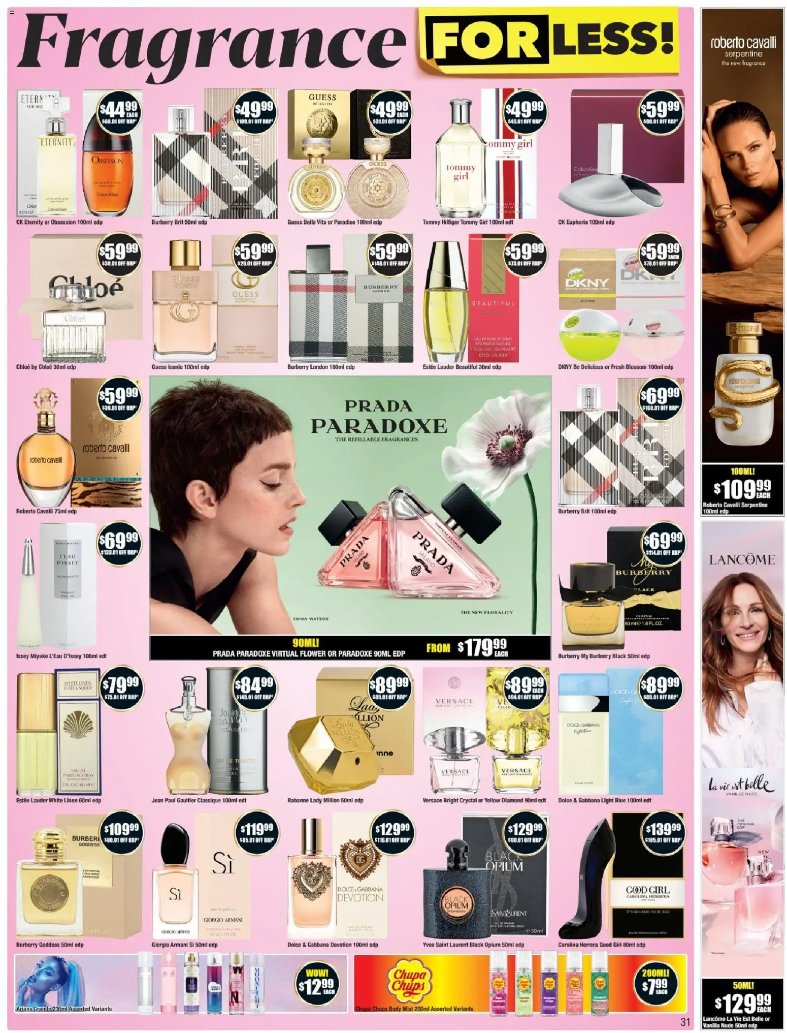Chemist Warehouse catalogue - valid from 01.01.2026 | Page: 31 | Products: Diamond, Fragrance, Linen, Light