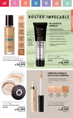Oriflame revista - valida desde el 02.08.2025 | Página: 103 | Productos: Agua, Base de maquillaje, Uva, Corrector
