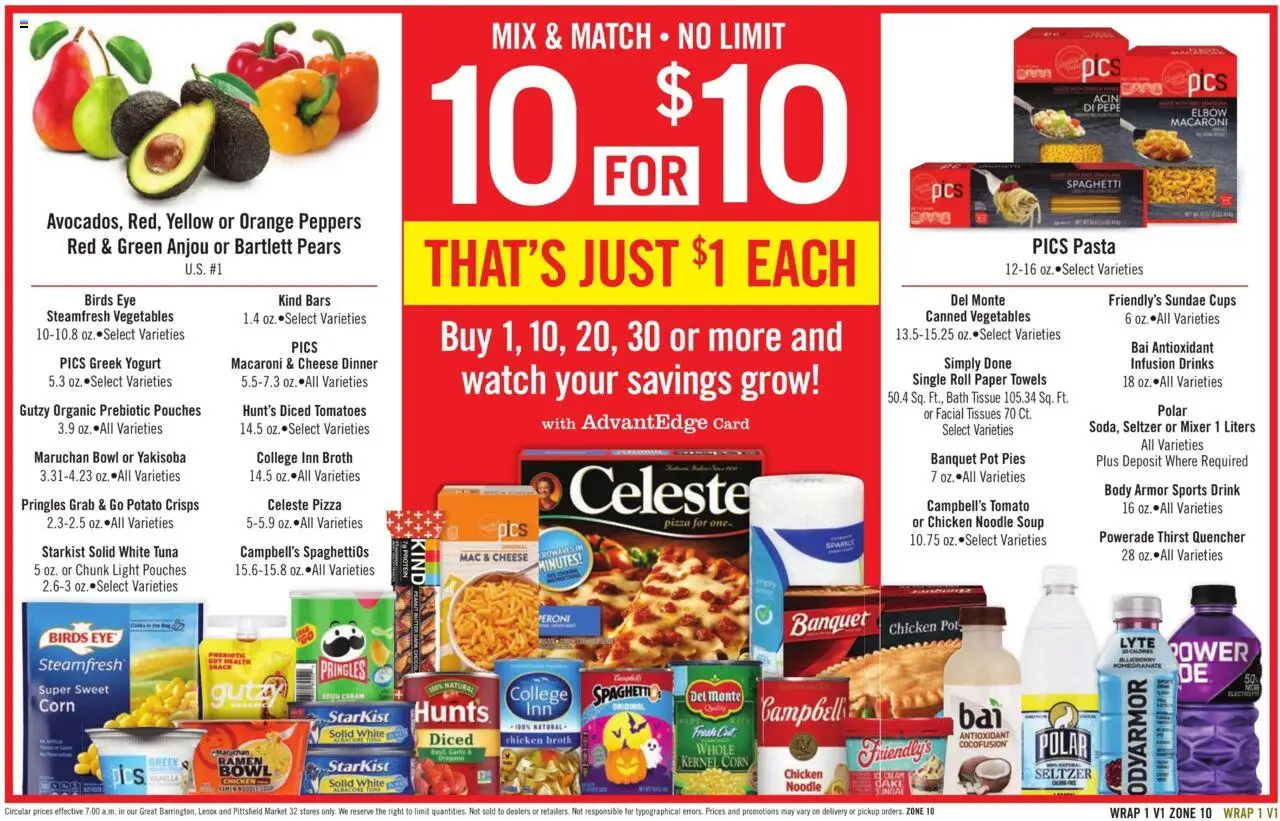 Price Chopper Weekly Ad - valid from 19.10.2025 | Page: 13 | Products: Peppers, Bath, Tomatoes, Watch
